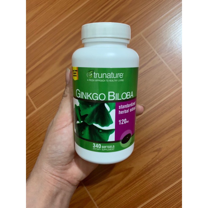 (hàng chính hãng) Ginkgo Biloba 120mg lọ 340 viên của mỹ