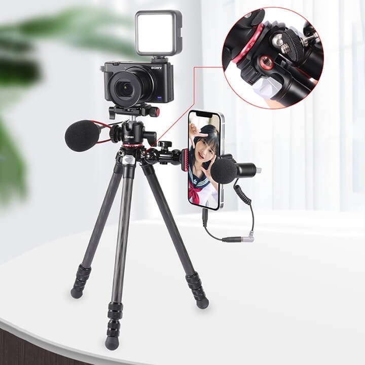 Tripod máy ảnh và điện thoại Carbon Ulanzi MT-21