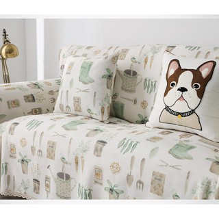 [SIZE TO INBOX] KHĂN PHỦ SOFA, THẢM SOFA, THẢM TRẢI SÀN, THẢM BOHEMIAN, THẢM VINTAGE HÌNH DỤNG CỤ LÀM VƯỜN