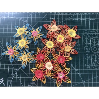 3 hoa quilling