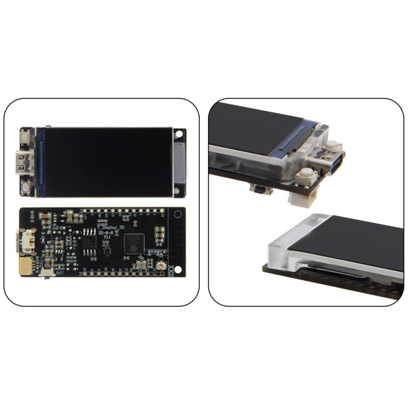 Mô Đun Phát Triển Wifi GODD T-Display-S3 Không Dây Màn Hình LCD BT5 0 ESP32-S3R8 2 Lõi