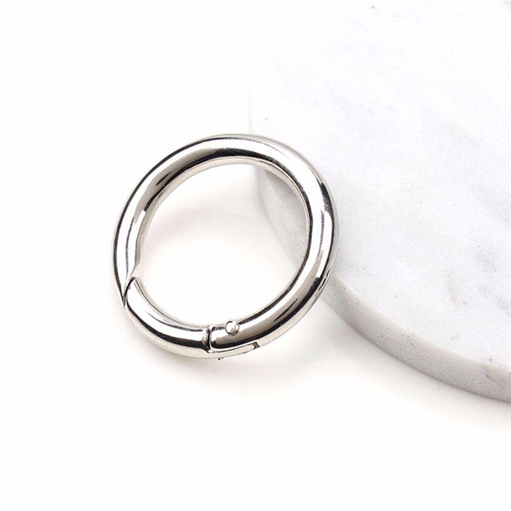 Set 5 Móc Tròn 28Mm Bằng Hợp Kim Đa Năng Tiện Dụng
