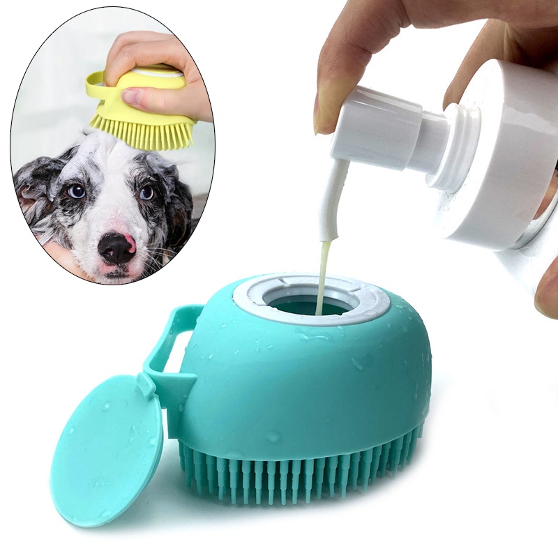 Lược Chải Lông Tắm Mát Xa Cho Thú Cưng Tiện Dụng