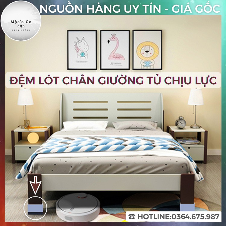 Đệm lót chân bàn ghế,tủ,giường - Đệm lót chịu lực siêu bền chống rung,chống trầy xước [Hàng Cao Cấp]