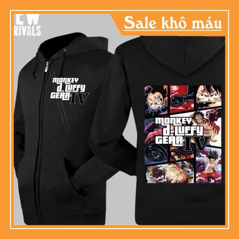 ÁO khoác One Piece - Monkey D Luffy Gear 4 khuyến mại khủng giá rẻ dẹp