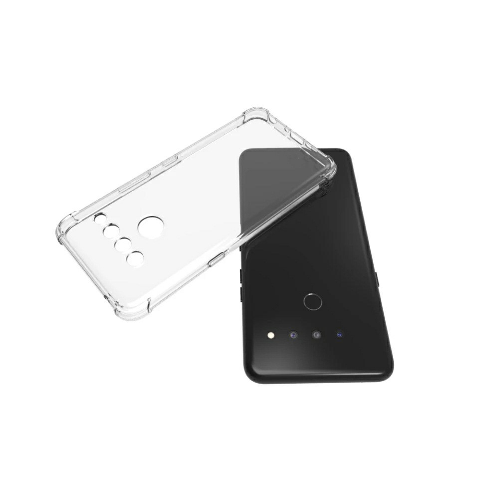 Ốp lưng LG V50 ThinQ / LG V40 ThinQ / LG V60 ThinQ / LG Velvet / LG G8 dẻo trong suốt lồi 4 góc cao cấp lâu ố vàng