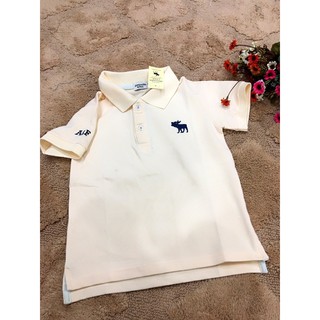 Áo thun Bé Trai Abercrombie & Fitch Kem Trơn