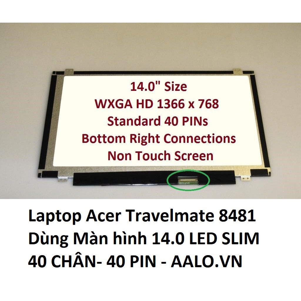 Màn hình laptop Acer Travelmate 8481