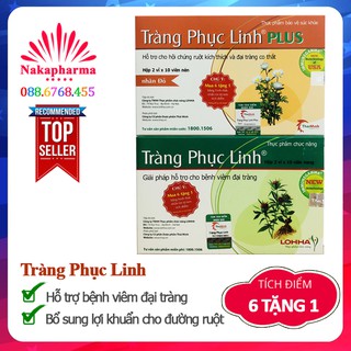 ✅ (6 TẶNG 1) Tràng Phục Linh Plus – Giảm kích thích ruột và đại tràng co thắt, viêm đại tràng, rối loạn tiêu hóa