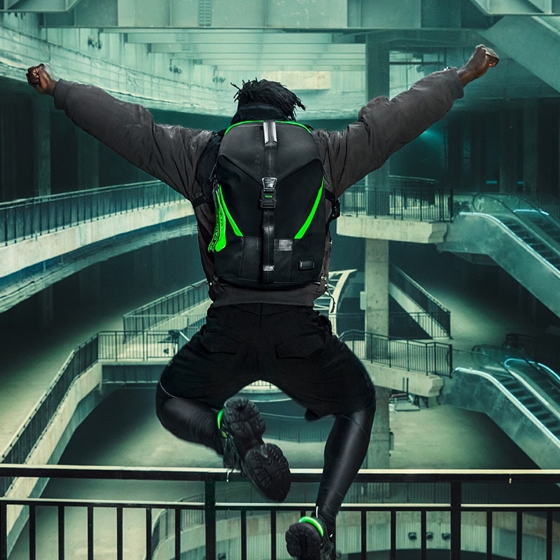 Tumi Ba Lô Thiết Kế Mới Năng Động Thời Trang Dành Cho Nam 798700 Ba Lô Đựng Máy Tính Razer Họa Tiết Da Rắn Độc Đáo Hợp Thời Trang