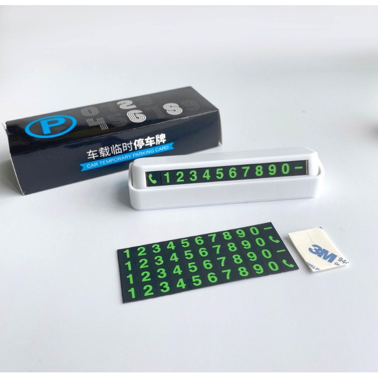 Bảng Số Điện Thoại Ô Tô - Bảng Ghi Số Điện Thoại Dạ Quang Phát Sáng Trong Đêm | BigBuy360 - bigbuy360.vn