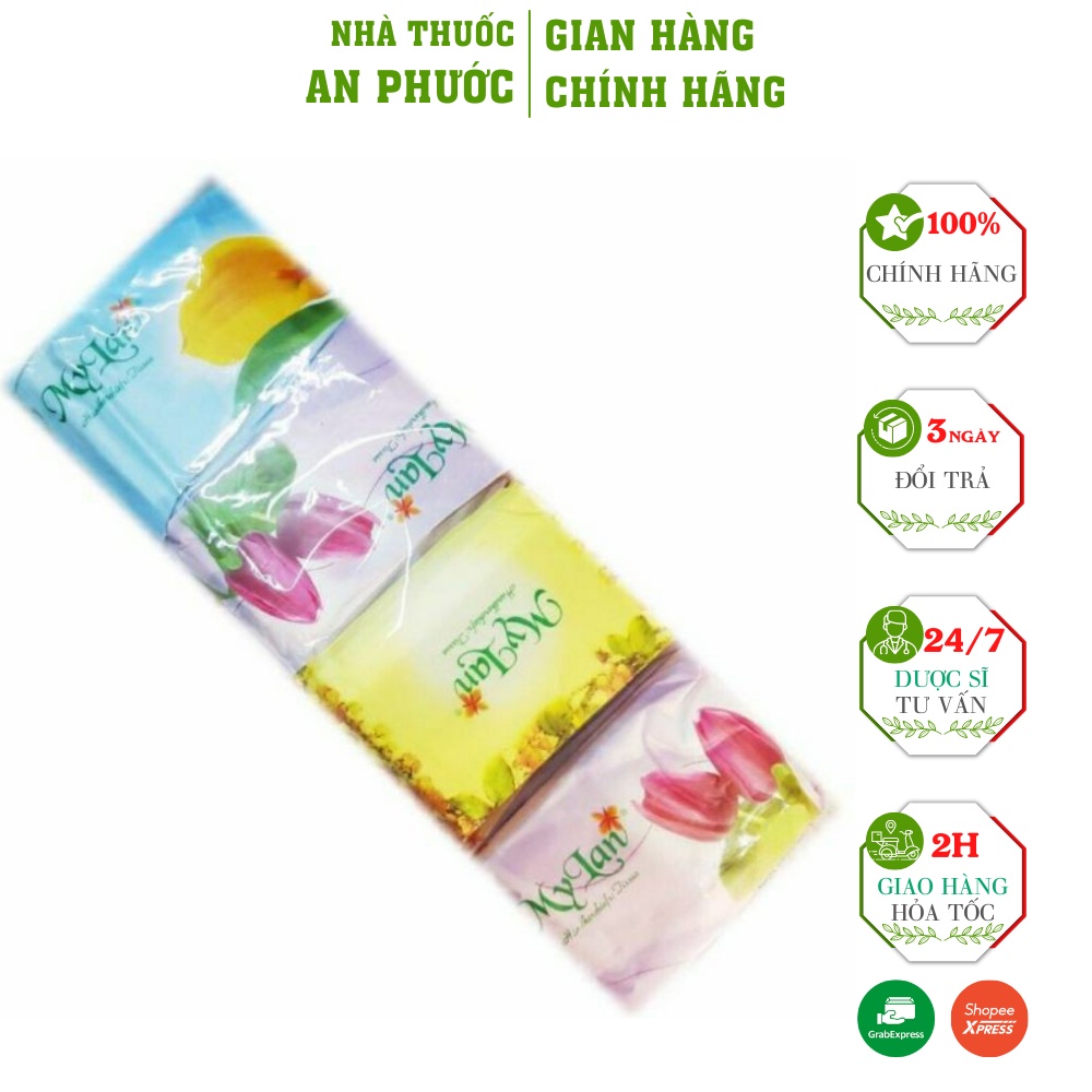 Khăn Giấy Khô MY LAN ⚡ XẢ KHO GIÁ SÔC ⚡ Chất liệu giấy dai và mềm mại thấm nước tốt không chất hoá học