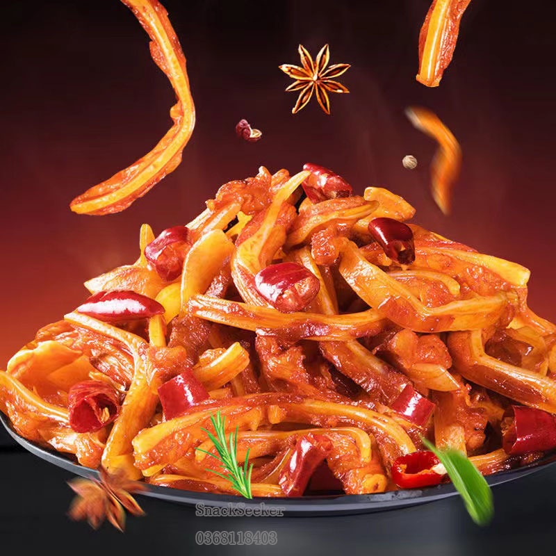 Tổng hợp các loại đồ ăn vặt cay thơm ăn liền xúc xích, đùi vịt, cánh vịt, gân bò... - Combo đồ ăn vặt Trung Quốc