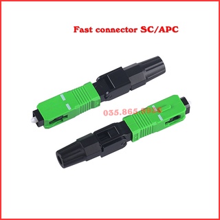 Fast connector - đầu nối sợi quang chuẩn sc/apc | đầu nối quang nhanh fast connect chất lượng