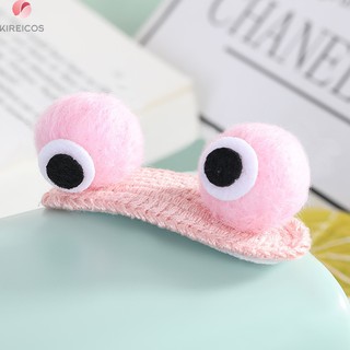 Kẹp Tóc Mái Đan Len Hình 2 Mắt 3D Cute