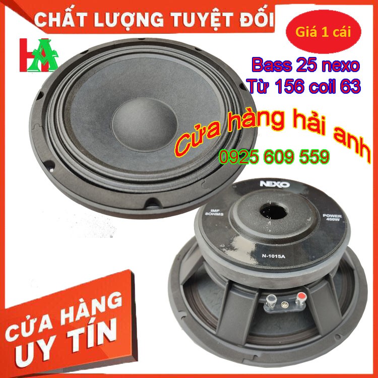 Loa bass 25 Nexo từ 156 coil 63 hàng liên doanh - giá 1 loa