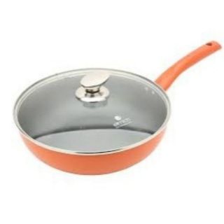 Chảo Elmich chống dính đáy từ vung kính size 28cm