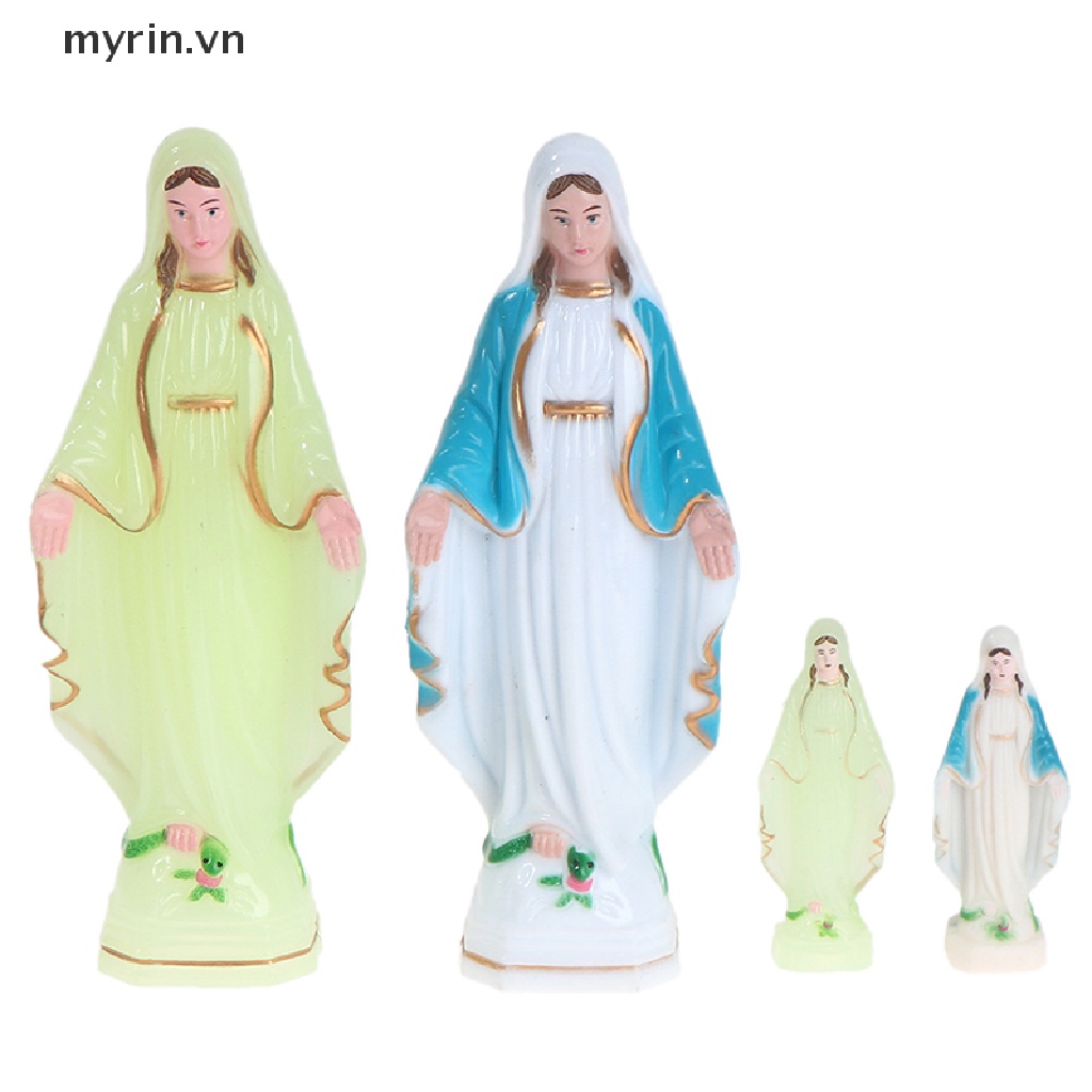 Mô Hình Tượng Công Giáo Mary Đức Mẹ Handmade Trang Trí Nhà Cửa