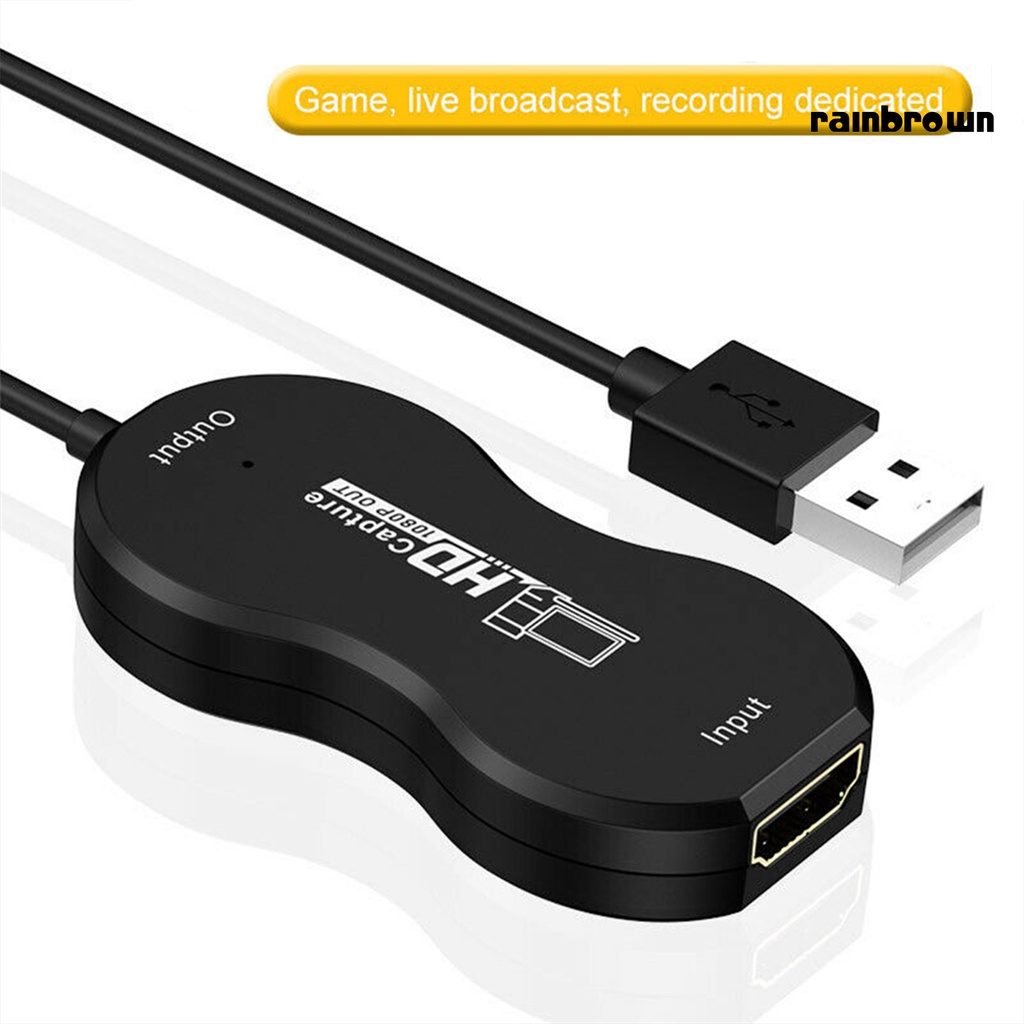 HDMI-compatible to USB 3.0 Audio Video Capture Card Game Transcribe Tools Adapter Convertor | BigBuy360 - bigbuy360.vn