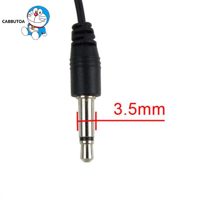 Tai Nghe Nhét Tai Jack 3.5mm Có Micro 2 Chiều Cho Radio