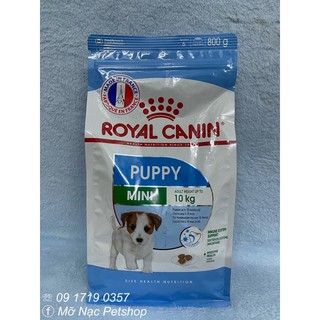 THỨC ĂN CHO CHÓ CON GIỐNG NHỎ ROYAL CANIN MINI PUPPY 800G