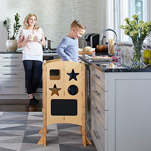 Ghế đứng học tập Montessori - learning tower - Kitchen Helper - thanh đứng học tập
