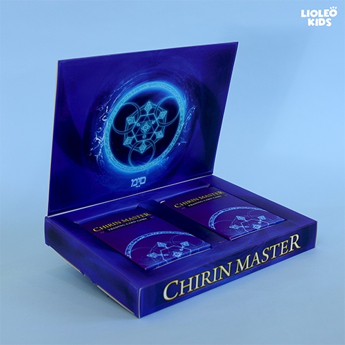 Bộ thẻ bài Lioleo Kids hệ nước- Chirin master màu xanh biển