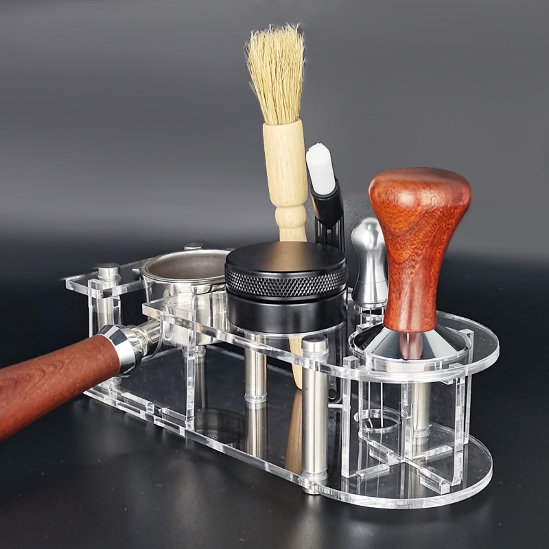 Espresso Spring Coffee Tamper cho 51/53 / 58mm Portafilter Powder Tampers phụ kiện máy pha cà phê bằng thép không gỉ