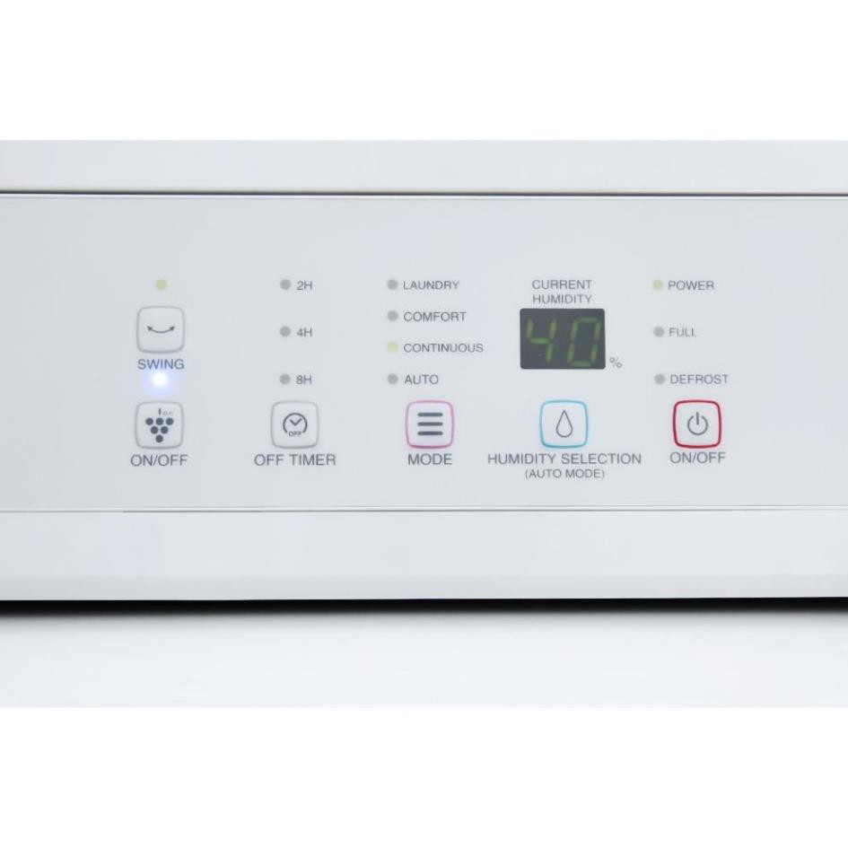 Máy hút ẩm lọc không khí tạo ion Sharp DW-D12A-W Diện tích sử dụng 25m2 - Bảo hành chính hãng 12 Tháng