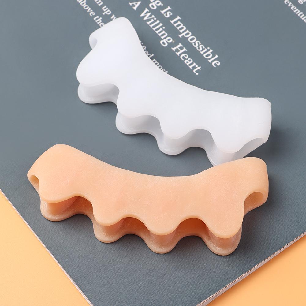 NIUYOU 1 Cặp Đệm Silicone Tách Ngón Chân Cái