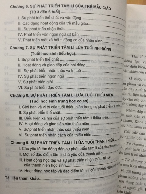 Sách - Giáo trình Tâm lí học phát triển