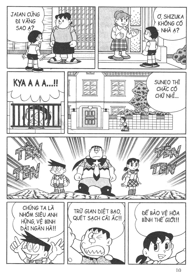 Sách Doraemon: Nobita Và Những Hiệp Sĩ Không Gian - Vũ Trụ Anh Hùng Kí (Tái Bản 2020)