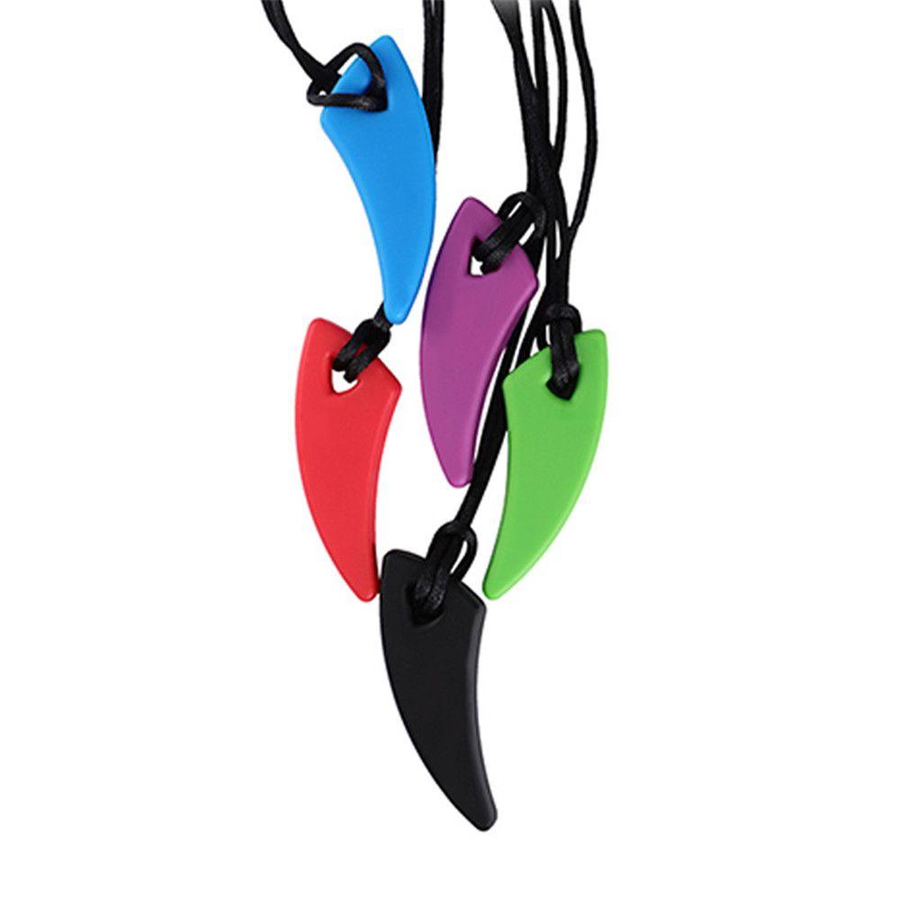 NIUYOU Vòng Cổ Đồ Chơi Bằng Silicone Chống Tự Kỉ Cho Bé Mọc Răng