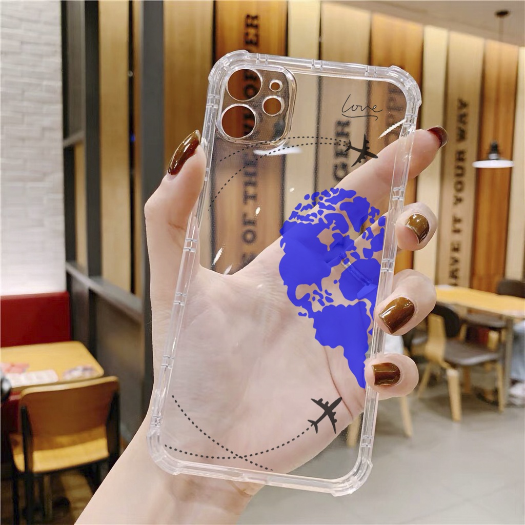 Ốp lưng iphone đôi trái tim yêu xa dẻo trong suốt case 14plus 14 pro max 13 12 promax 11 mini 6 6s 7 8 plus x xr xs Se