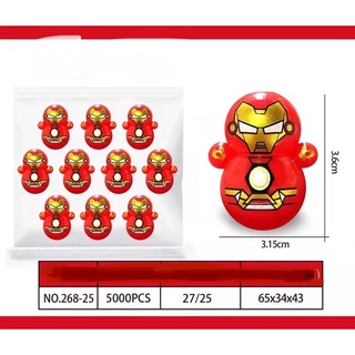đồ chơi lật đật mini squid game, lật đật doraemon cho bé siêu dễ thương (1 con)