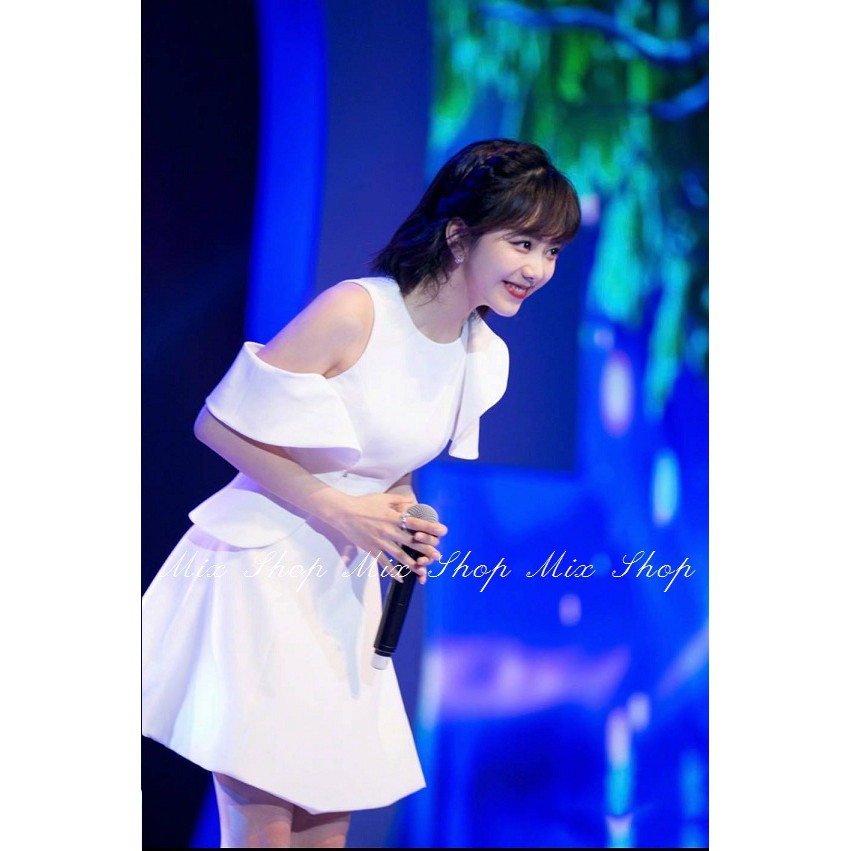 ĐẦM VÁY NỮ DỰ TIỆC VẠT BÈO LỆCH VAI VẢI UMI CÓ NHIỀU MÀU DỄ THƯƠNG | BigBuy360 - bigbuy360.vn