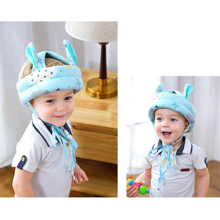 Mũ bảo vệ đầu cho bé tập đi chống va đập đầu cho bé