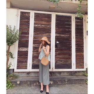 Quần ống rộng thắt nơ-SHOPFORGIRL