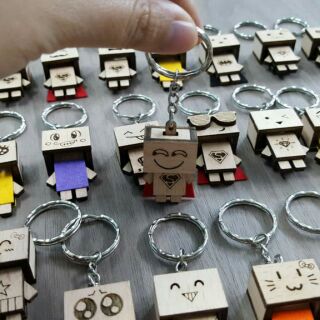 Móc khóa danbo các sắc thái