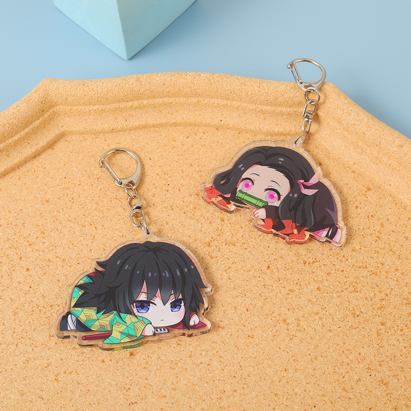 Móc khóa MISS ZOE acrylic hình Demon Slayer Kimetsu No Yaiba Blade of Ghost