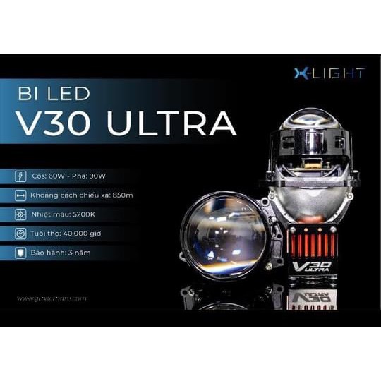 bi led v30 ultra- Quà tặng hấp dẫn