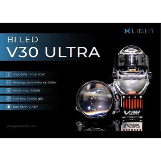Bi led v30 ultra- Quà tặng hấp dẫn