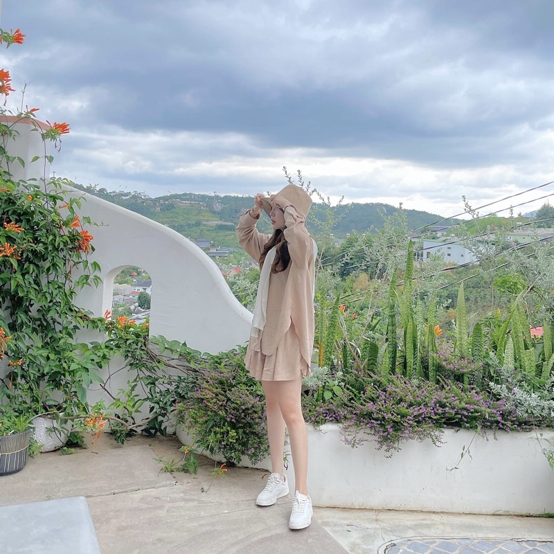 Nosbyn - Áo Sơ Mi Linen Cổ Trụ - N207-T006