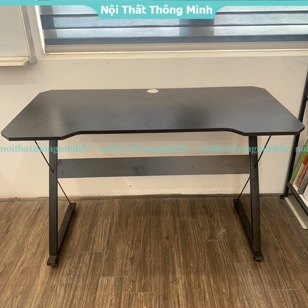 Bàn gaming chữ Z K chân sắt 2x4cm chắc chắn bền đẹp giá rẻ, bàn làm việc giá xưởng thiết kế đẹp mắt tiện lợi
