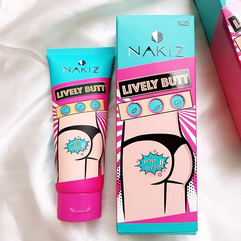 NAKIZ LIVELY BUTT 〡 Kem thoa thâm, mụn Mông, Bẹn, Nách, Lưng, Nhũ hoa, Cùi chỏ, Đầu gối .... chính hãng Thái Lan | BigBuy360 - bigbuy360.vn