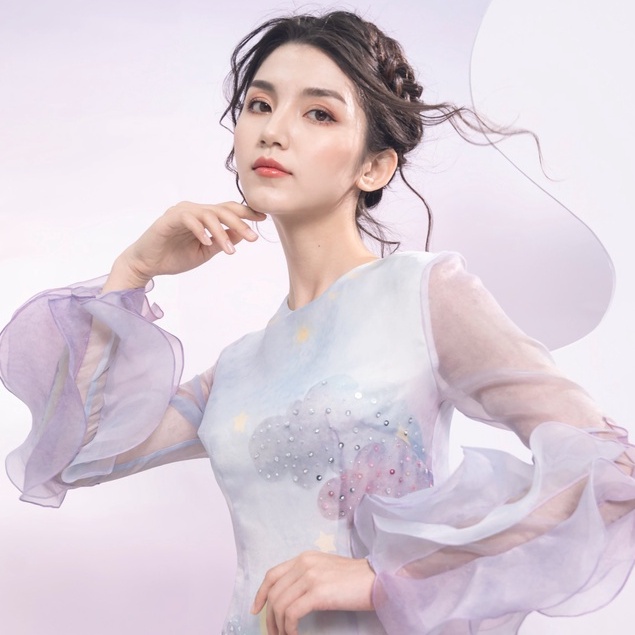 Mita Boutique - Áo Dài Thiên Thần Cẩm Mịch Mita -MIAD0003