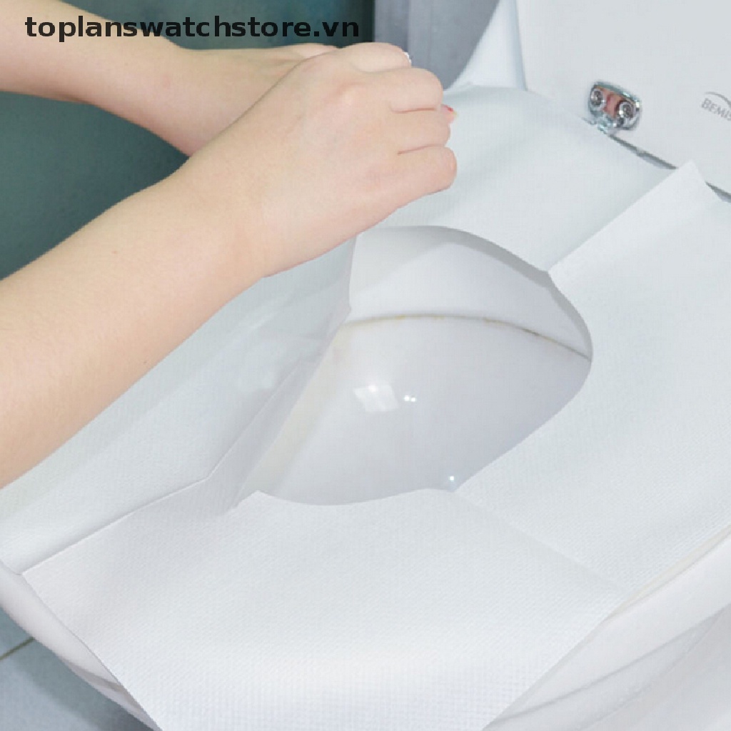 1 Gói 10 Giấy Lót Bồn Cầu Dùng 1 Lần An Toàn Tiện Dụng