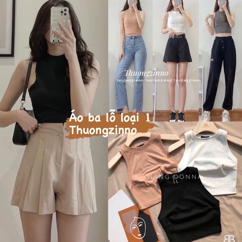 Áo ba lỗ Poco hàng Quảng Châu mịn đẹp Áo croptop hàng chất lượng cao