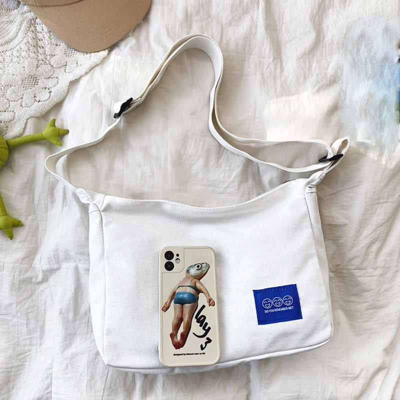 Túi Đeo Chéo Vai Bằng Vải Chống Trộm Dành Cho Nữ