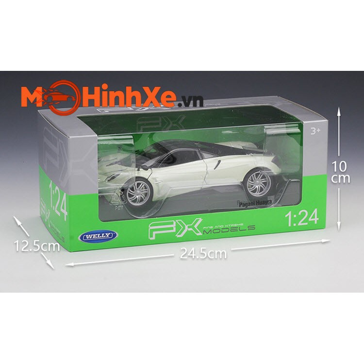 MÔ HÌNH XE PAGANI HUAYRA 1:24 WELLY-FX